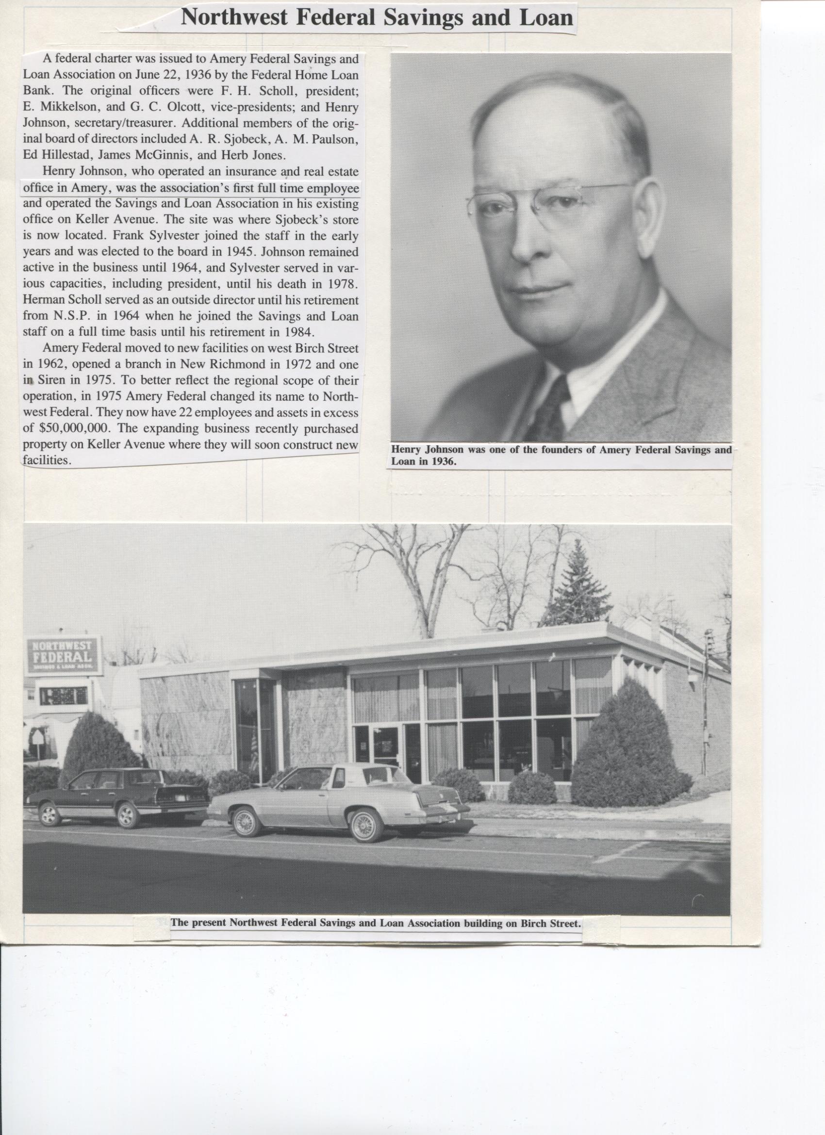 Business - NW Federal Savings Loan